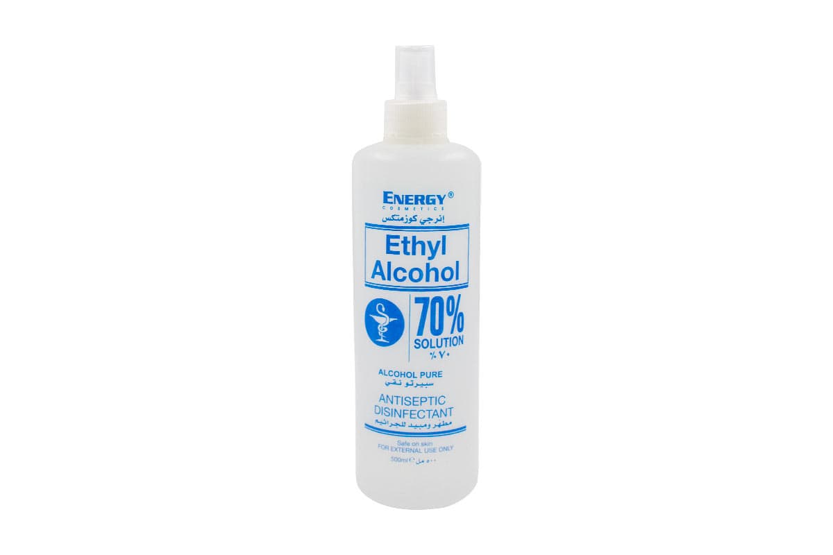 Energy Ethyl Alcohol 70% 500ml