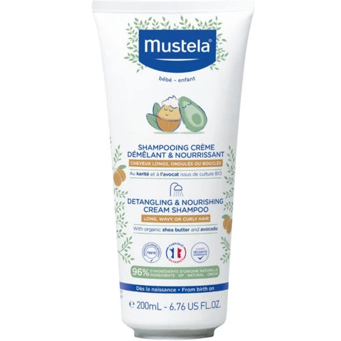 Mustela Detangling & Nourishing Cream Shampoo 200 ml