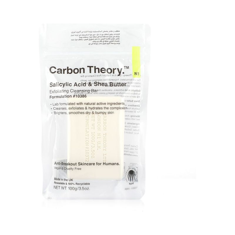 Carbon Theory Salicylic Acid Facial Cleansing Bar 100g