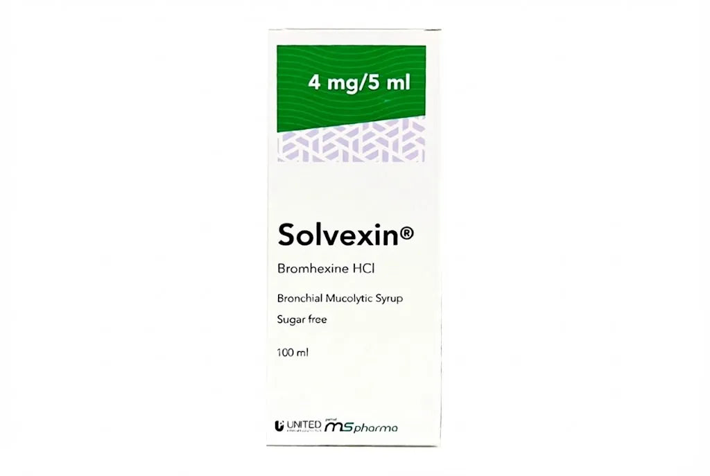 Solvexin Syrup 100 ml Mucolytic